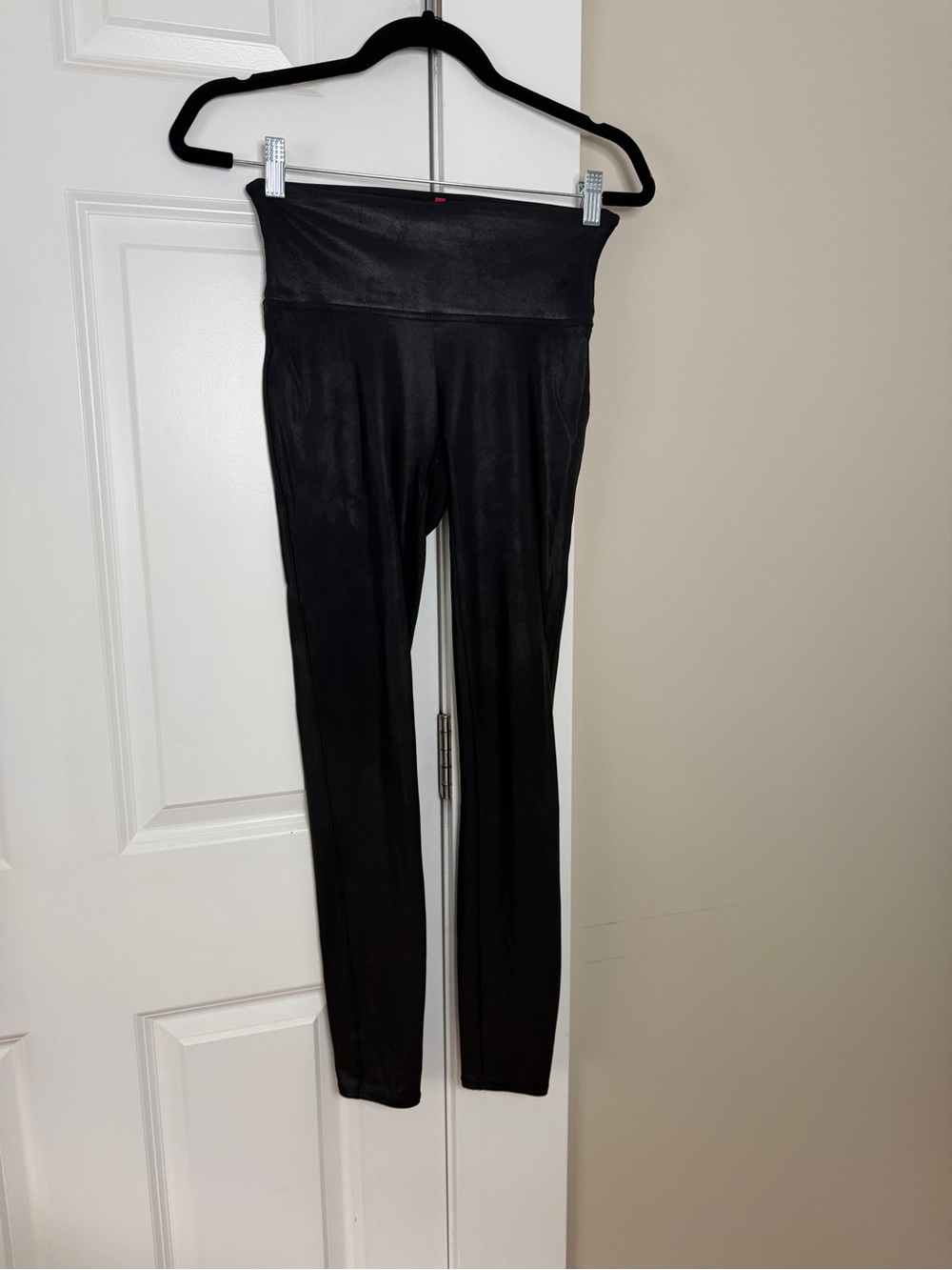 SPANX Black High-Waist Shaping Leggings